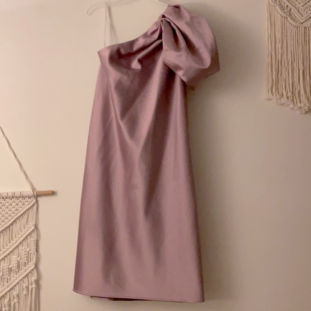 ABS One shoulder Dress
